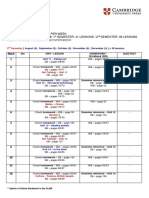 Cambridge English Prepare Level 2 Annual Plan 2nd Semester Teacher Support PDF