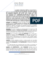 Minuta Compra Venta de Acciones y Derechos Maribel Pelaes