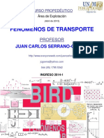 Transport Phenomena Course 2014-1 PDF