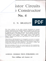 Transistor Circuits For The Constructor No 4 Edwin Bradley