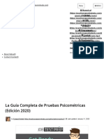 La Guía Completa de Pruebas Psicométricas (Edición 2020) - Free Practice Tests, Questions and Answers PDF