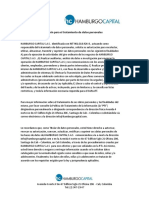 Carta Autorización Datos Personales PDF