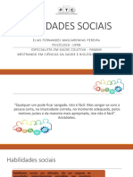 Habilidades sociais e resolução de problemas