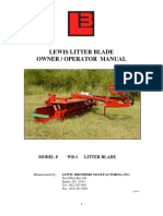 Wb-1-Parts-Book Manual de Propietario Lewis Litter Blade