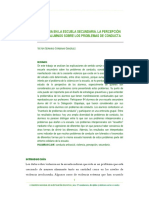 Violencia en La Escuela Secundaria PDF