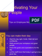 Motivating Your People 124