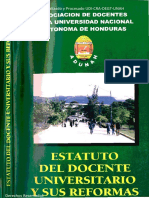 8 1 Estatuto Del Docente Universitario