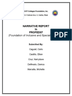 Narrativereport