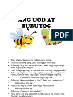 Ang Uod at Bubuyog