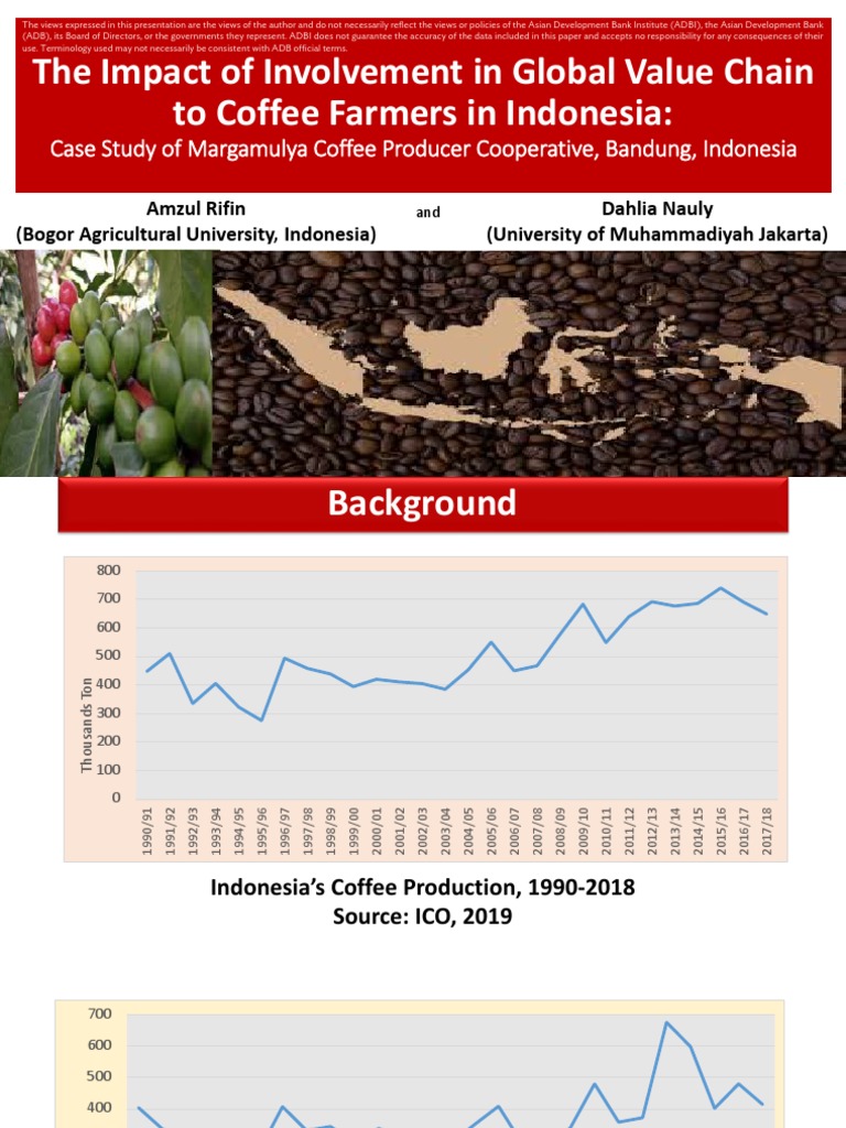 Session 7.3: The Impact of Involvement in Global Value Chain To Coffee ...