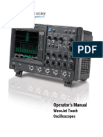 Wavejet Touch Operators Manual