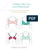 How To Make A Bra - Your Personal Fitting Guide PDF