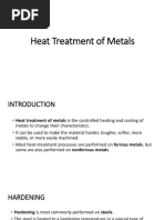 Heat Treatment of Metals