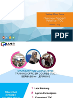 Overview Program Pelatihan Toc PDF