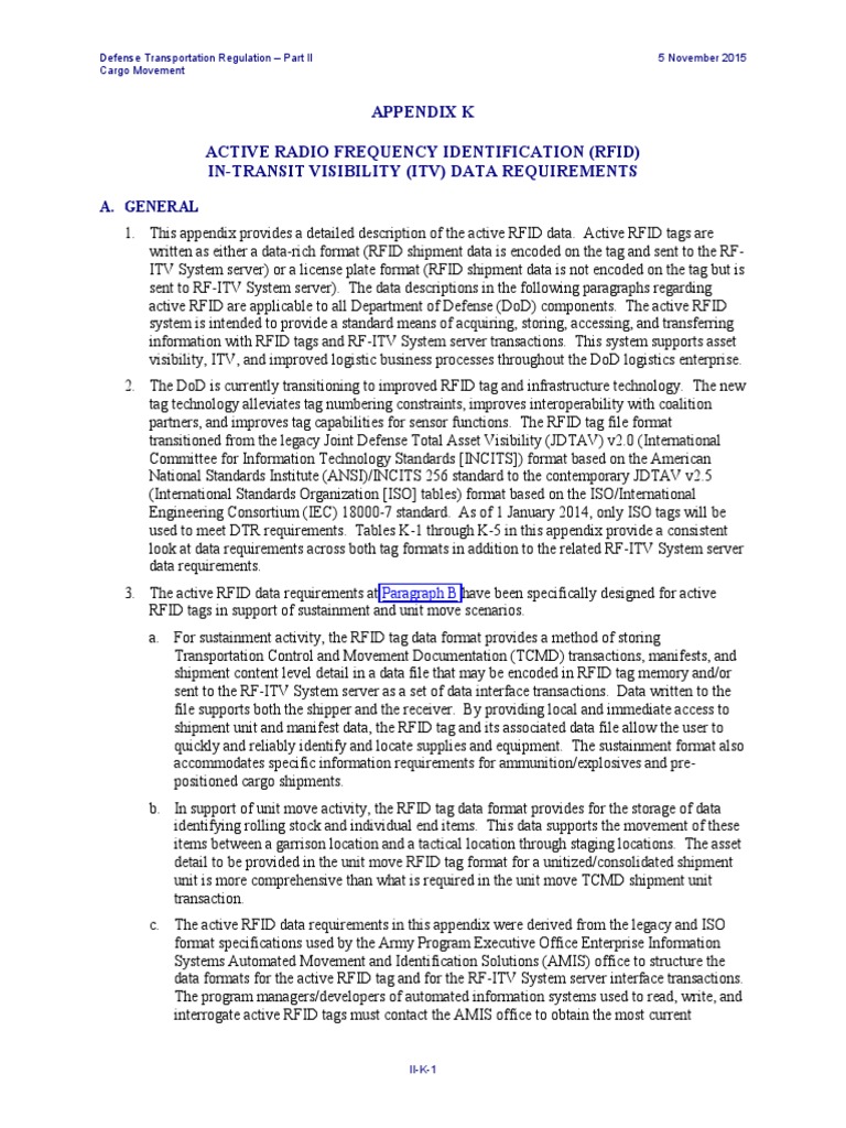 Transcom Itv | PDF | Radio Frequency Identification | File Format