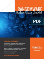 Ransomware Checklist