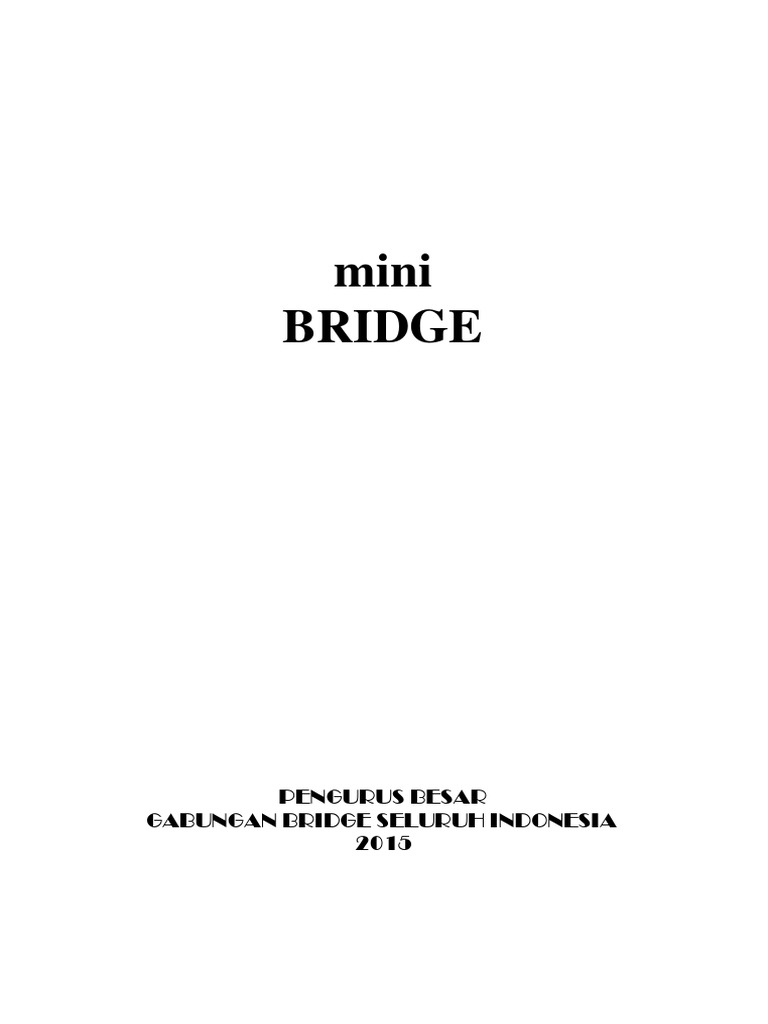 Minibridge PDF | PDF | Game & Aktivitas