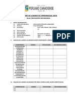 INFORME DE LOGROS DE APRENDIZAJE 2019 Secundaria