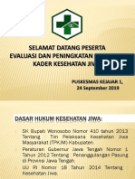 Present Pelatihan Kader Jiwa Desa