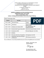 Jadwal Pembekalan KKN Semester Gasal 19-20