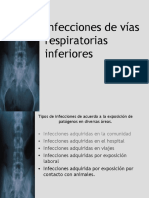 Infecciones de via respiratoria inferiores