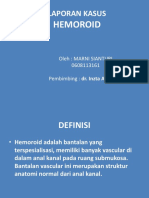 Presentasi Kasus Hemoroid Marni