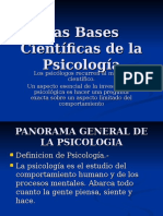 Bases Cientificas Psicologia