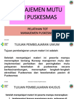 02. MASTER BAHAN TAYANG MANAJEMEN MUTU DI PUSKESMAS edit 19 Juni 2017