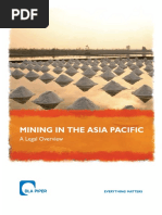 Mining in Asia Pac_Legal Overview