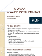 1 Dasar-Dasar Analisis Instrumen