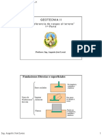 Fundaciones directas e indirectas Geotecnia II