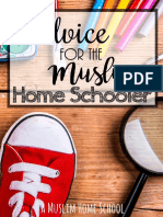 Advice For The Muslim Home-Schooler PDF