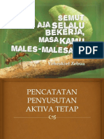 Pencatatan Penyusutan Aktiva Tetap