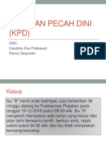 Ketuban Pecah Dini (KPD)