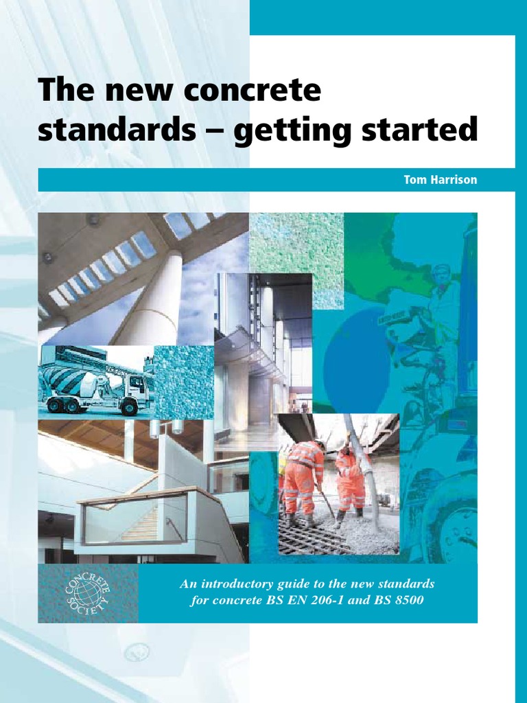 New Concrete Standard Started PDF | PDF | Concrete | Specification ...