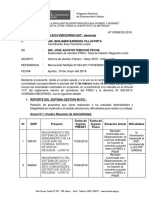 INFORME N° 00000009-2019-VMCS-PNSU-UGT - INF. DE GESTION jtemoche