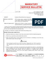 Carburetor Throttle Body Screw Inspection PDF