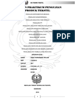 Diii Teknik Tekstil Laporan Praktikum Pe PDF