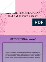 Metode Pembelajaran