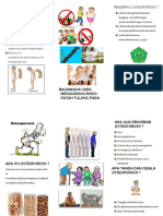 Leaflet Osteoporosis