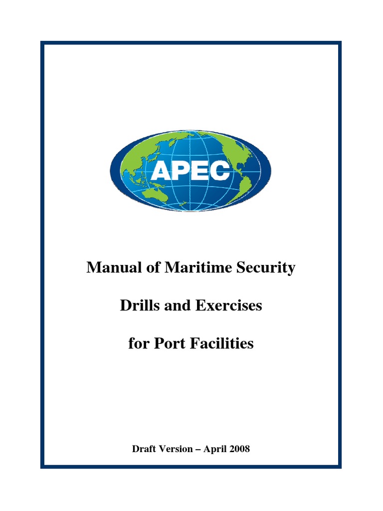 BP19-TP, Manual of Maritime Security Drills and Exercises For Port ...