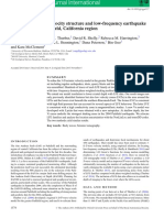 3-D P - and S-Wave Velocity Structure and Low-Frequency Earthquake Locations in The Parkfield, California Region