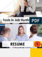 Tools in Job Hunting