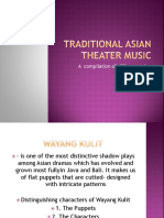 Traditional Asian Theater Music