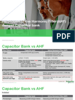 Perbedaan Active Harmonic Filter (AHF) Dengan Kapasitor Bank