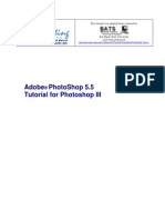 Adobe Photoshop 5.5 Tutorial For Photoshop Iii: This Tutorial Was Adapted From A Tutorial by