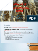 Pathology of Musculoskeletal System: Bone Tumors and Diseases