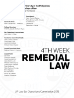BOC 2015 Remedial Law Reviewer (Final) PDF