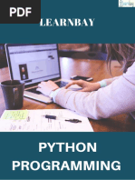 Python Learnbay Brochure