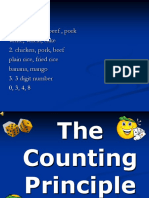 Combinations and Permutations Counting Principles